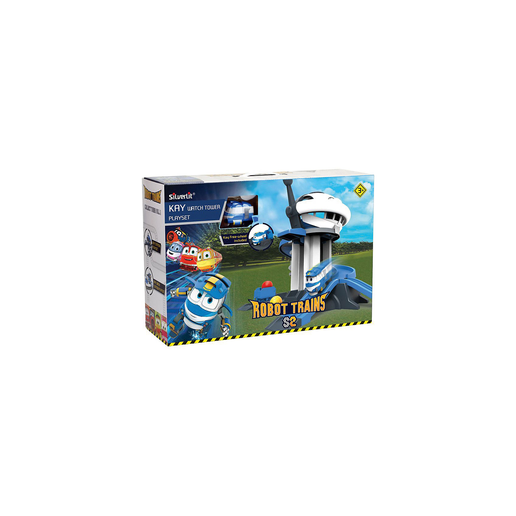 Игровой набор Robot Trains "Дозорная башня" Silverlit 10895761