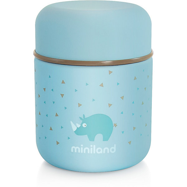 фото Термос Miniland Silky Thermos Mini 280 мл, голубой