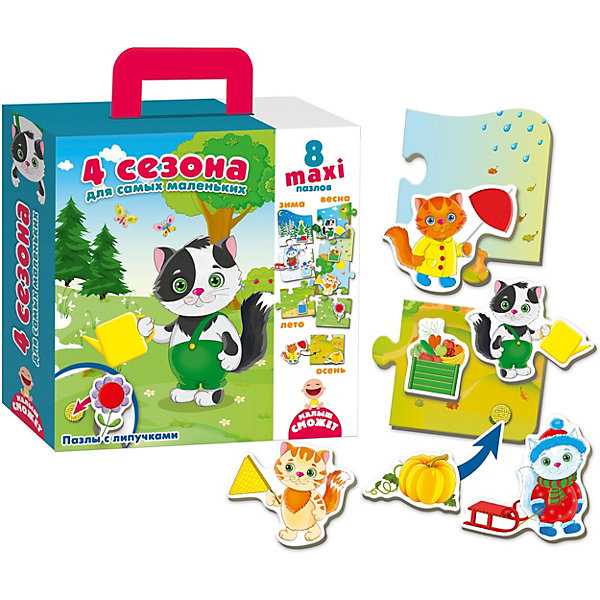 

Пазл с липучками Vladi Toys "4 сезона, Пазл с липучками Vladi Toys "4 сезона"