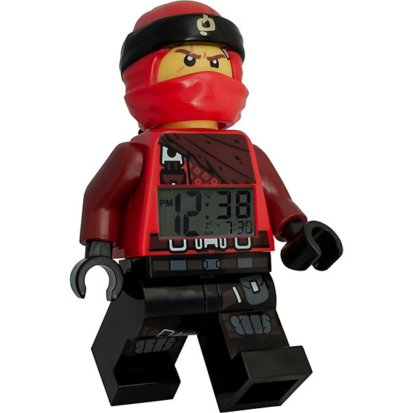 

Будильник LEGO Ninjago Movie ("Лего Фильм: Ниндзяго"), мини-фигура Kai, Красный