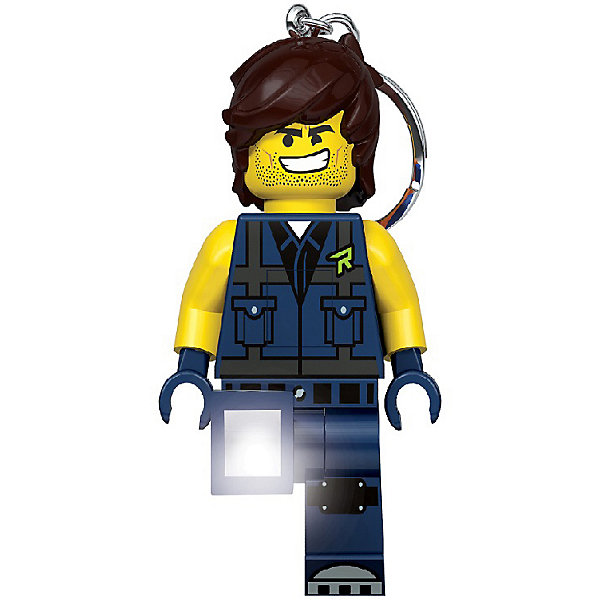 

Брелок-фонарик для ключей LEGO Movie 2: Captain Rex, Желтый
