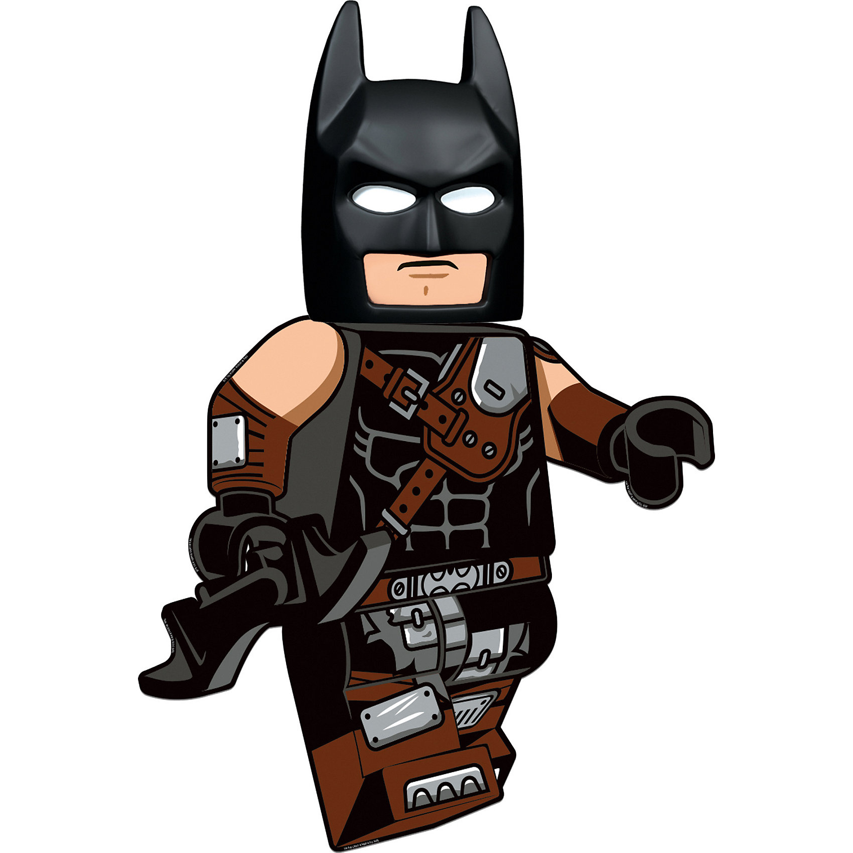 

Настенный фонарик LEGO Movie 2: Batman, со статическими наклейками, Черный