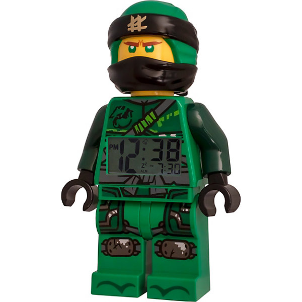 

Будильник LEGO Ninjago Movie ("Лего Фильм: Ниндзяго"), мини-фигура Lloyd, Зеленый, Будильник LEGO Ninjago Movie ("Лего Фильм: Ниндзяго"), мини-фигура Lloyd
