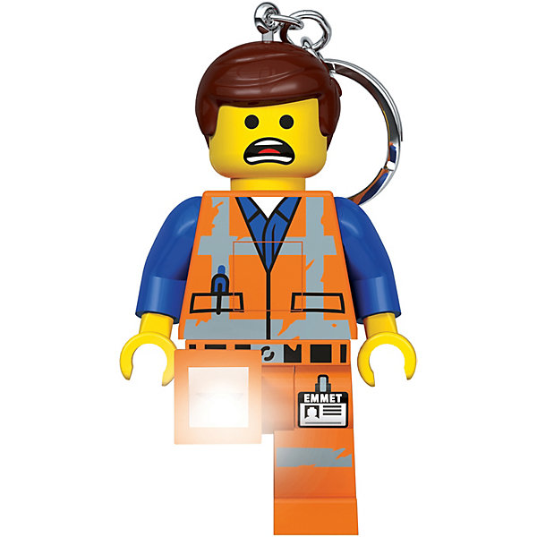 

Брелок-фонарик для ключей LEGO Movie 2: Emmet, Оранжевый