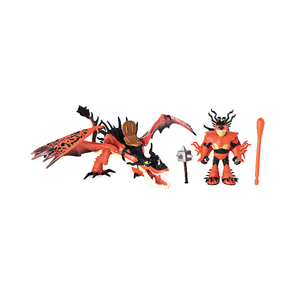 

Игрушка Spin Master Dragons «Дракон Кривоклык в пещере», с УФ-подсветкой, Разноцветный