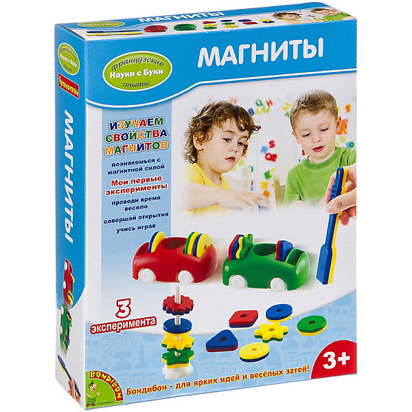 

Французские опыты Bondibon Науки с Буки: Магниты
