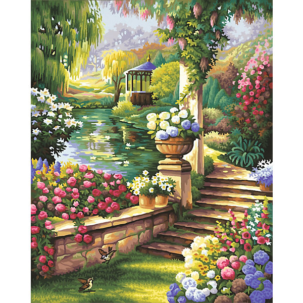 фото Картина по номерам Schipper Райский сад 40х50 см