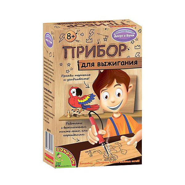

Французское творчество Bondibon Досуг с Буки: Набор Выжигательный аппарат с основами под выжигание