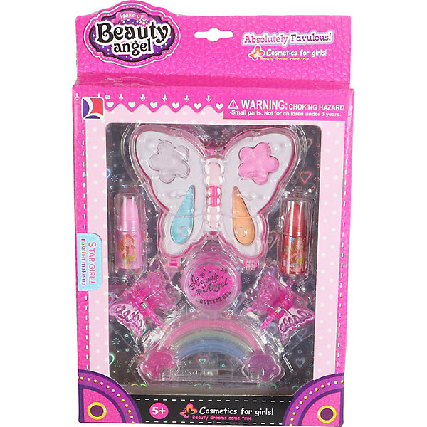 

Детская декоративная косметика Beauty Angel "Бабочка-1", 11 предметов