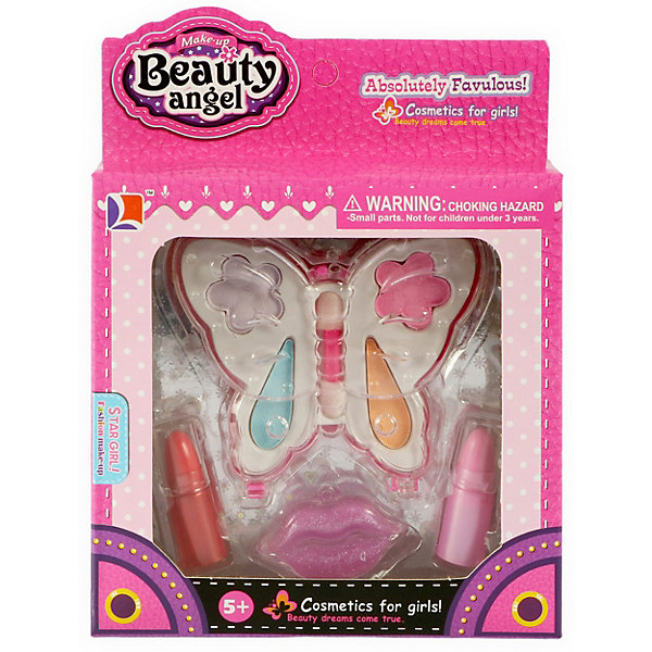 

Детская декоративная косметика Beauty Angel "Бабочка-1", 8 предметов