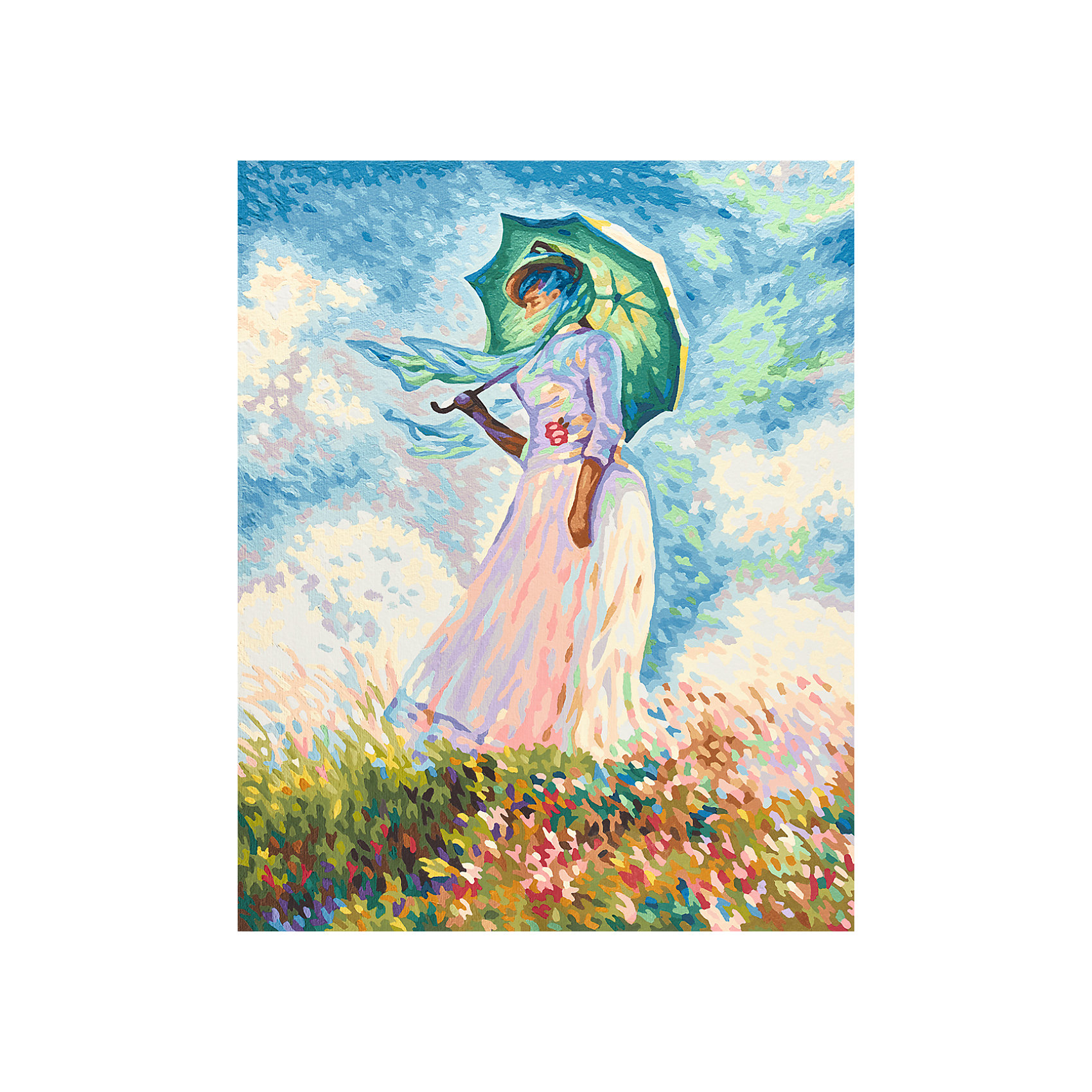 фото Картина по номерам Schipper Клод Моне «Дама с зонтиком», 40х50 см
