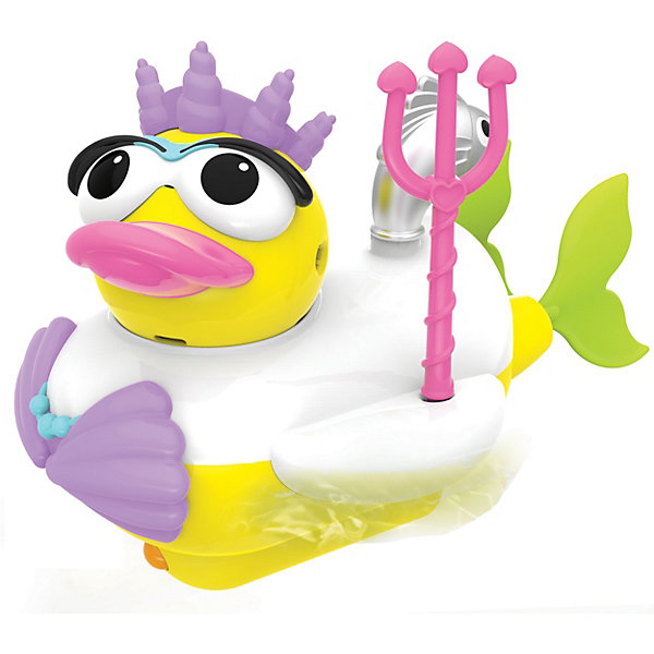 Водная игрушка Yookidoo Утка-русалка, с водометом и аксессуарами 10956962