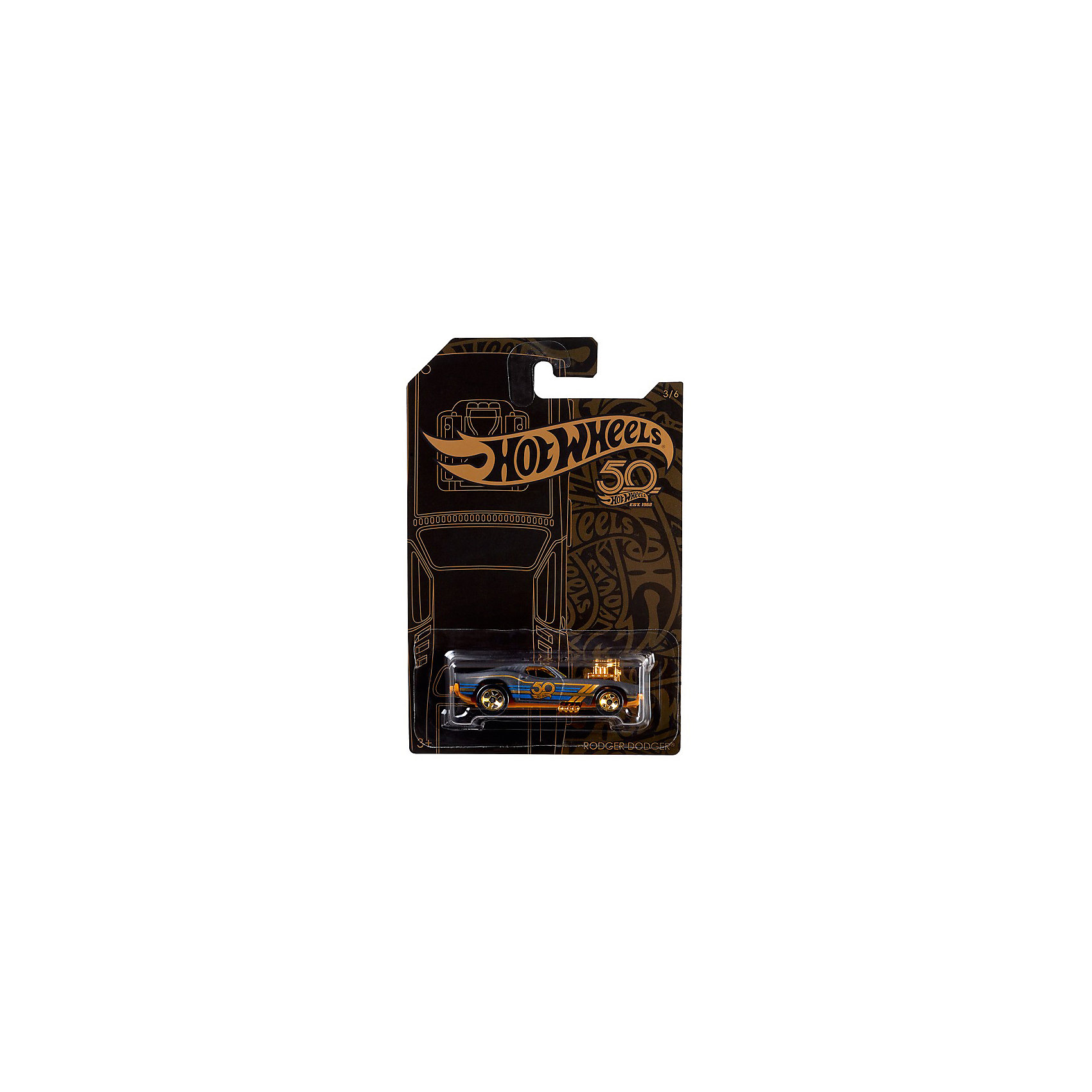 

Тематическая юбилейная машинка Hot Wheels, Rodger Dodger