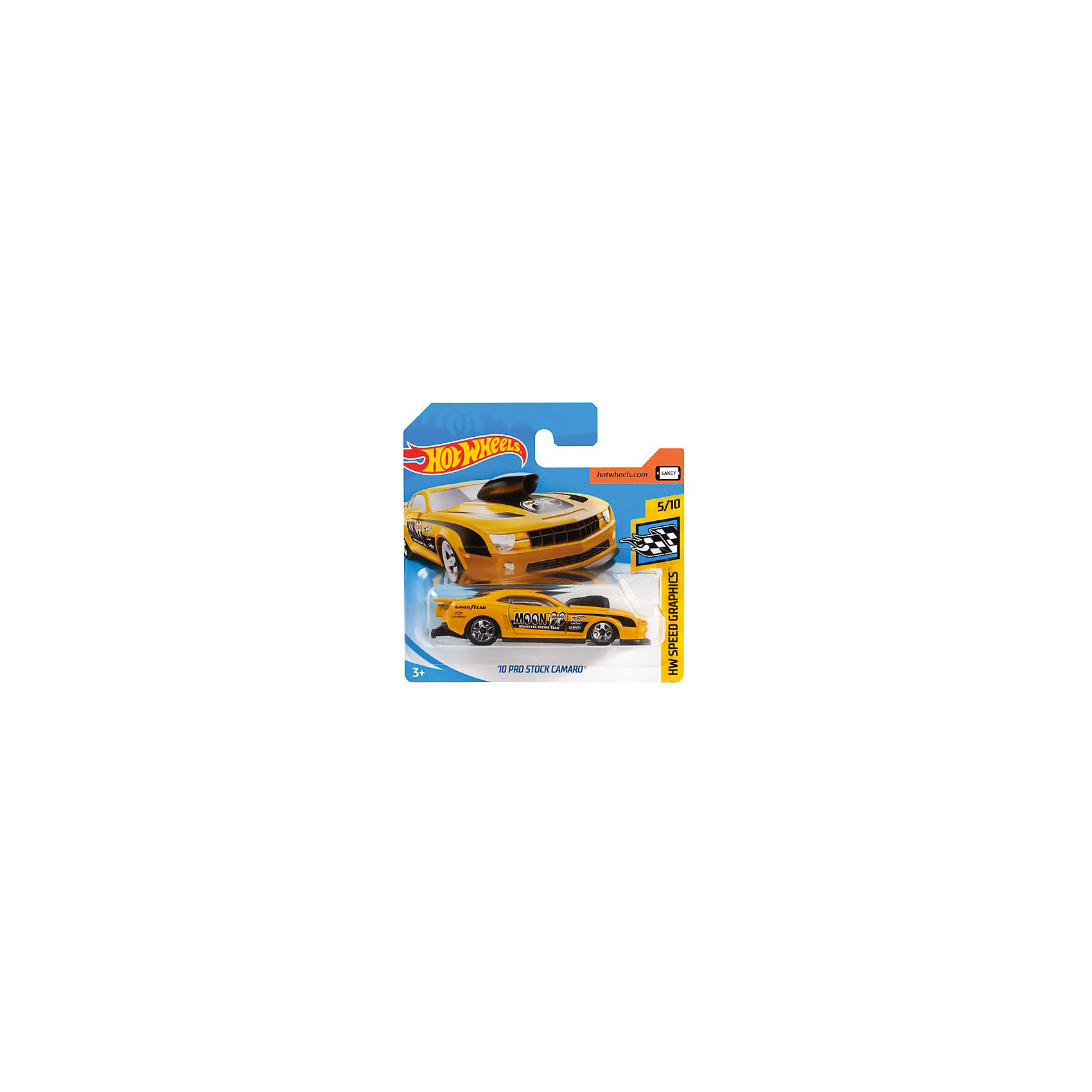 

Базовая машинка Hot Wheels, 10 Pro Stock Camaro