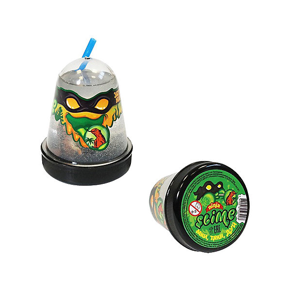 

Лизун "Волшебный мир" Slime Ninja "Затерянный мир: Ящерица", 130 г, Зеленый