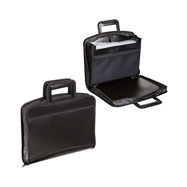 

Портфель-папка Brauberg А4, чёрная, Черный, Портфель-папка Brauberg А4, чёрная