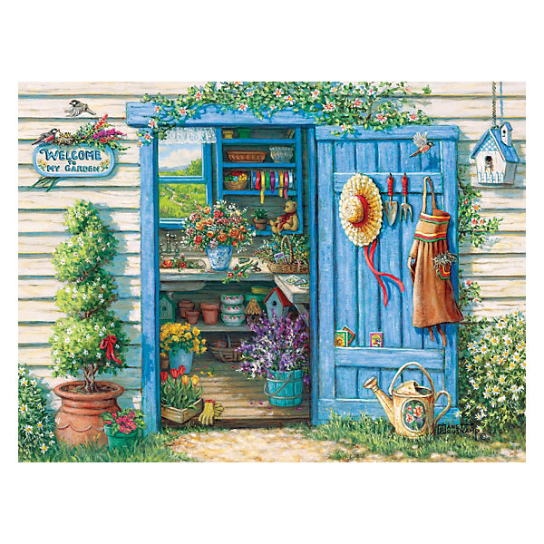 

Пазл Cobble Hill "Мой сад", 500 деталей