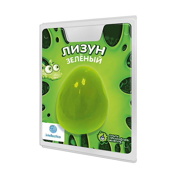 

Слайм Intellectico цветной, Зеленый, Слайм Intellectico цветной