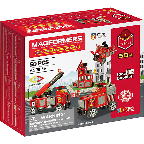 фото Магнитный конструктор Magformers Amazing Rescue Set