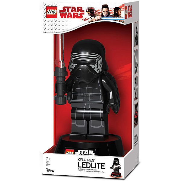 

Игрушка-минифигура-лампа LEGO Star Wars, Kylo Ren, Черный джинсовый