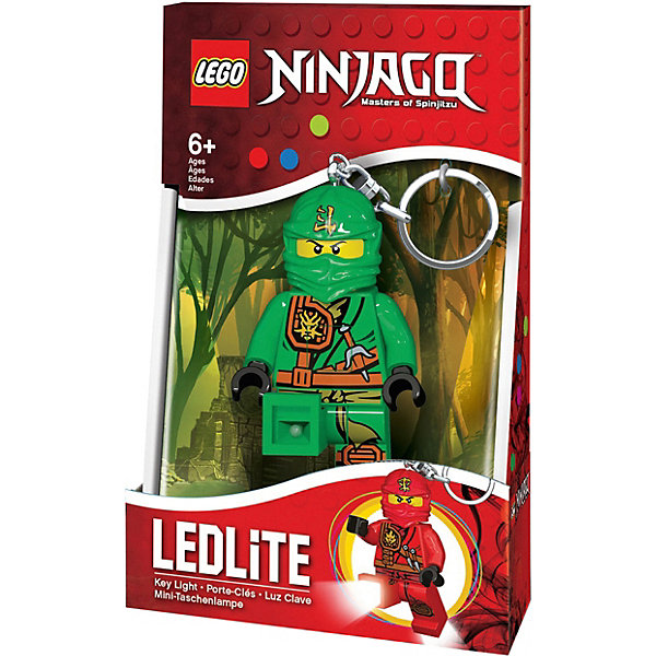 

Брелок-фонарик для ключей LEGO Ninjago Lloyd, Зеленый