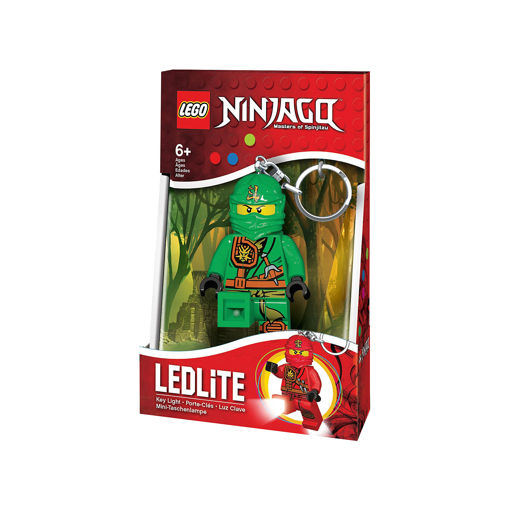 

Брелок-фонарик для ключей LEGO Ninjago Lloyd, Зеленый