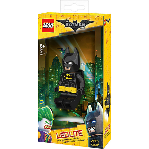 

Налобный фонарик LEGO Movie, Batman, Черный джинсовый