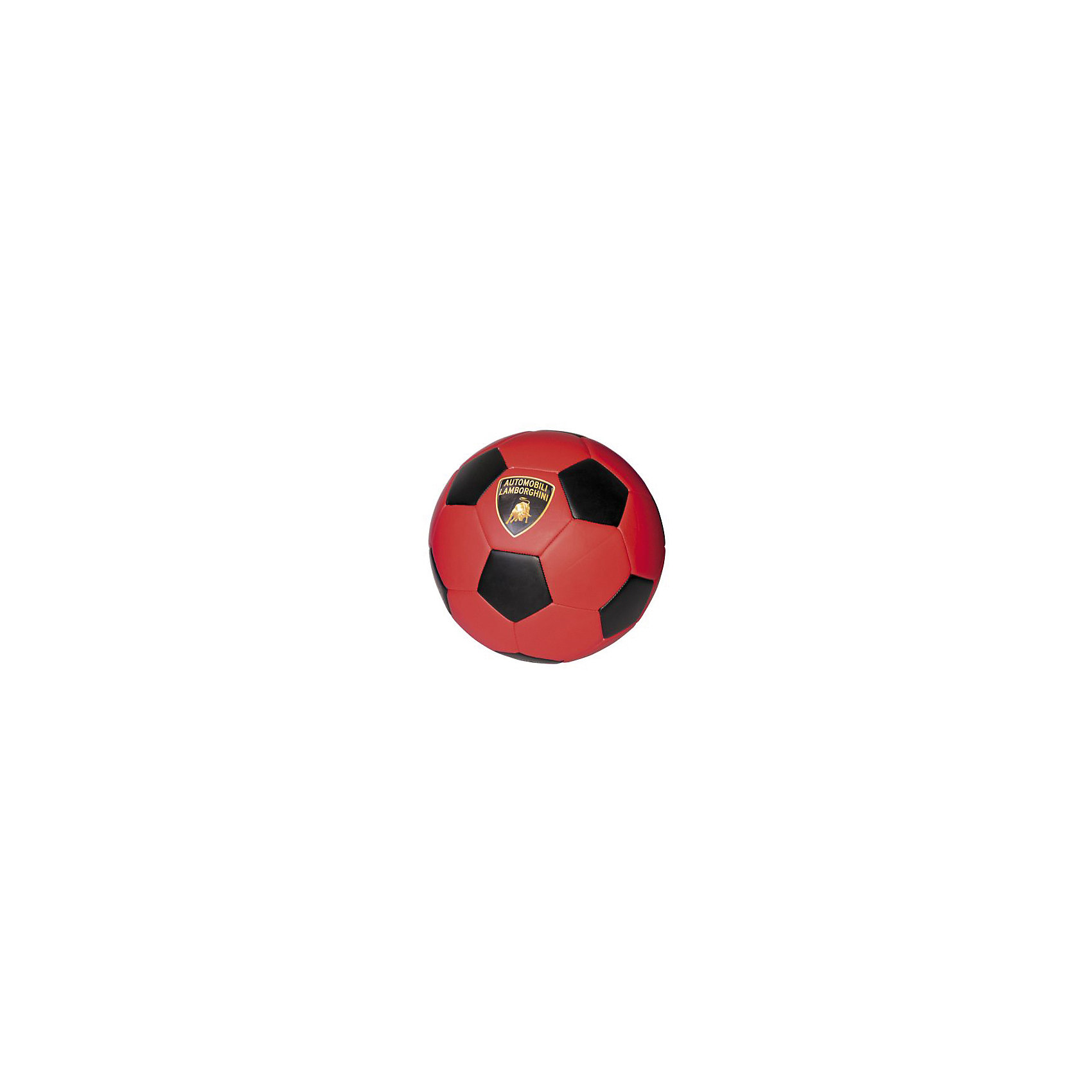 фото Футбольный мяч Lamborghini, 22 см, красный