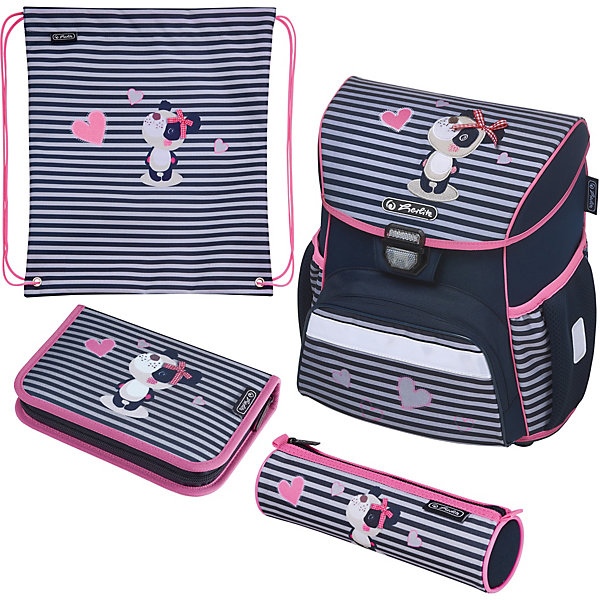 

Ранец Herlitz Loop Plus, Sweety, Серый