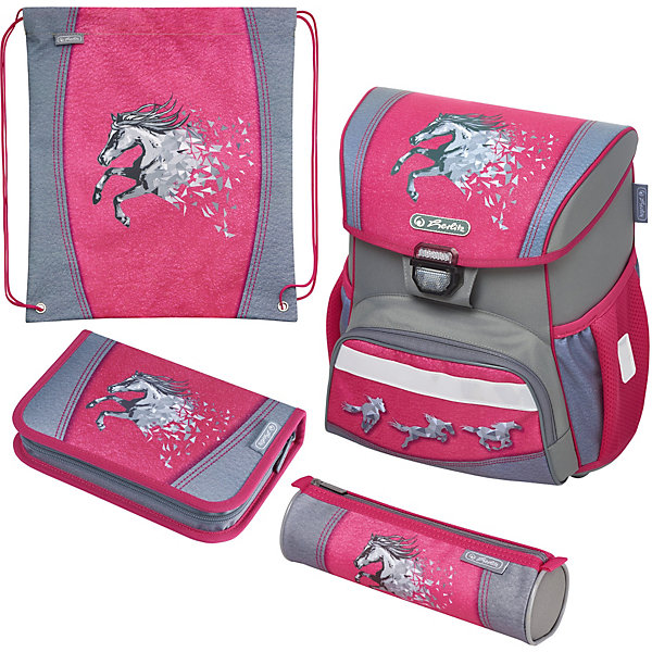 

Ранец Herlitz Loop Plus, Power Horse, Розовый