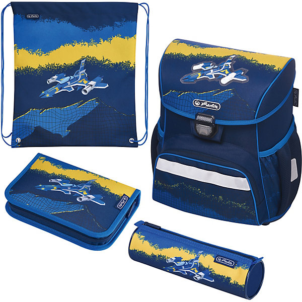 

Ранец Herlitz Loop Plus, Jet, Синий