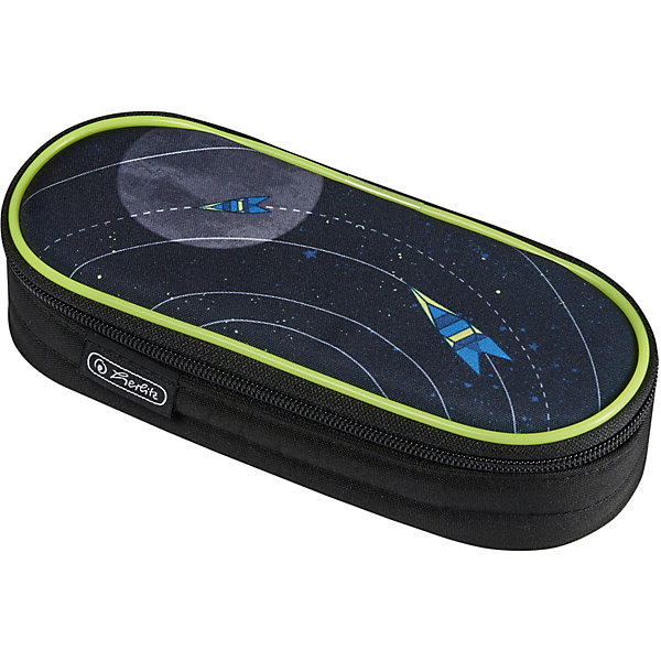

Пенал-косметичка Herlitz Case, Space, Черный