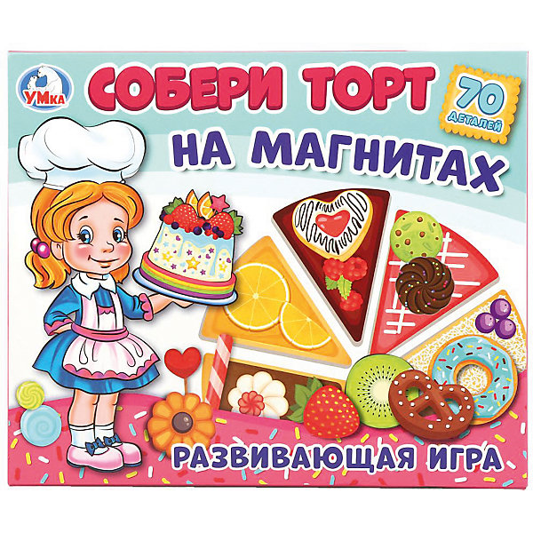 

Магнитная игра "Собери торт"