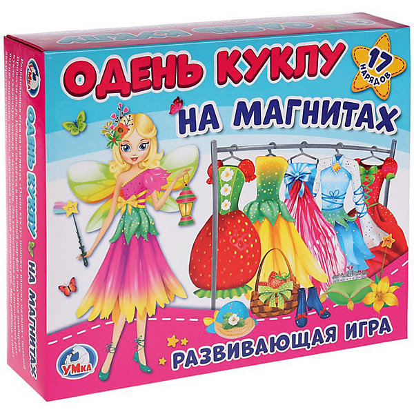 фото Магнитная игра "Одень куклу" Фея Умка