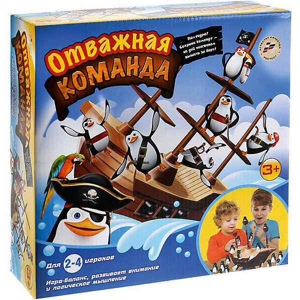 фото Настольная игра "Отважная команда" Играем вместе