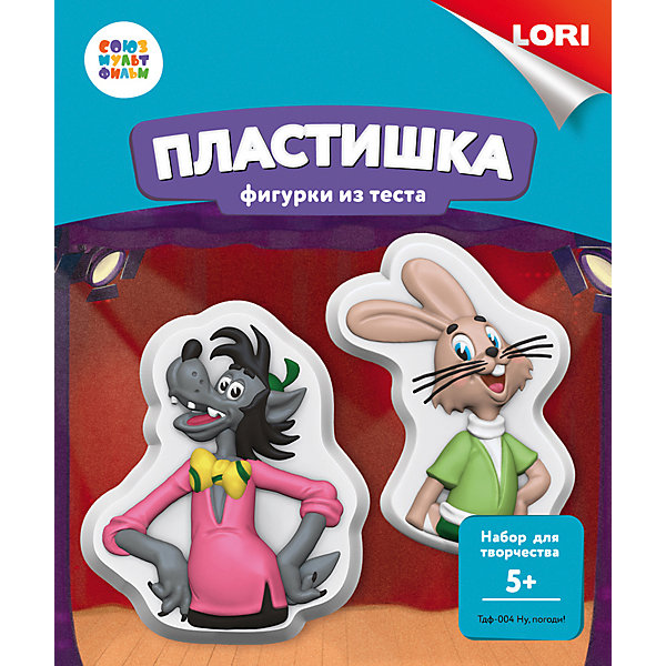 

Фигурки из теста Lori "Союзмультфильм" Ну, погоди!, Разноцветный