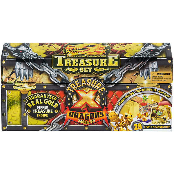 

Мега набор Treasure X "Золото драконов, Разноцветный, Мега набор Treasure X "Золото драконов"