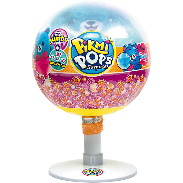 

Ароматизированная игрушка Pikmi Pops Медвежонок, с аксессуарами, Разноцветный