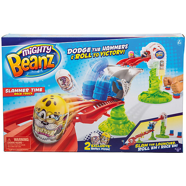 

Трек Mighty Beanz Ударный Заезд, Разноцветный, Трек Mighty Beanz Ударный Заезд