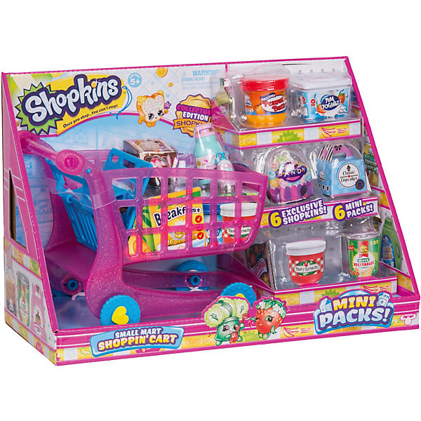 фото Игровой набор Shopkins "Тележка для покупок" Moose