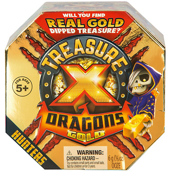 

Набор Treasure X "Золото драконов" Охотник и сокровище, Разноцветный