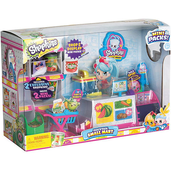 

Игровой набор Shopkins "Минимаркет, Разноцветный, Игровой набор Shopkins "Минимаркет"