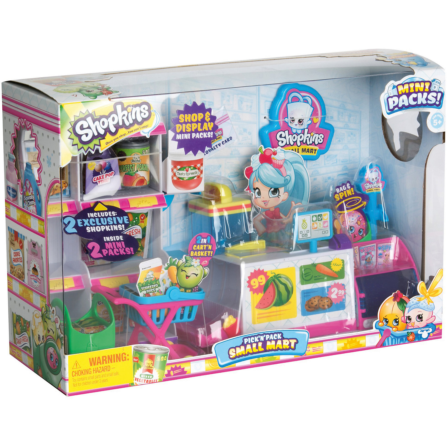 фото Игровой набор Shopkins "Минимаркет" Moose