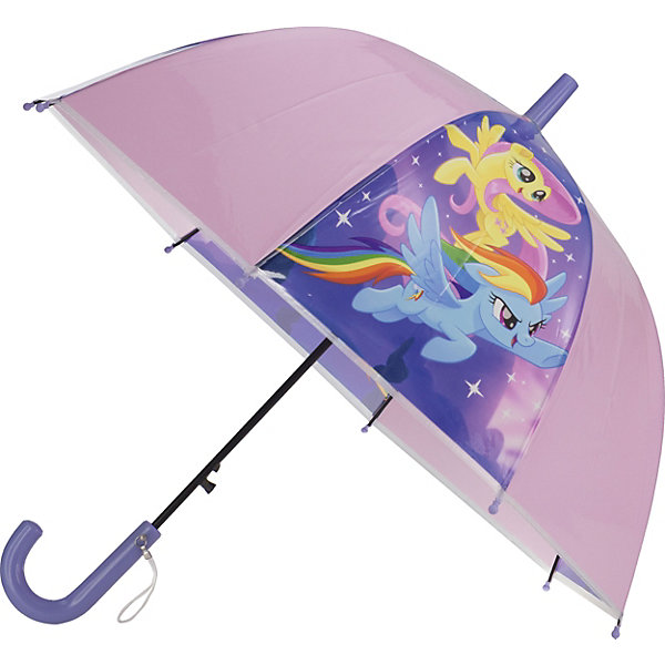 фото Детский зонт-трость "Академия Групп" My Little Pony