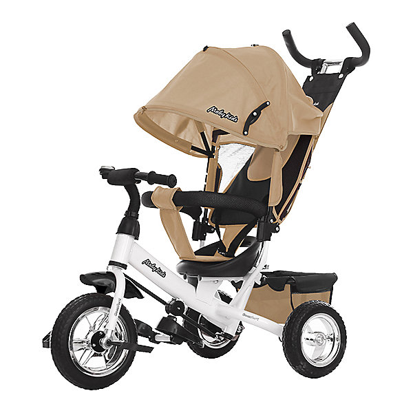 

Трехколесный велосипед Moby Kids Comfort 10x8 EVA, бежевый, Трехколесный велосипед Moby Kids Comfort 10x8 EVA,