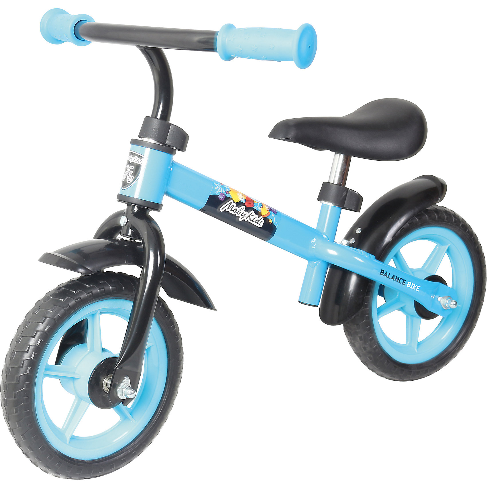 фото Беговел Moby Kids KidFun 10, 10" EVA, синий