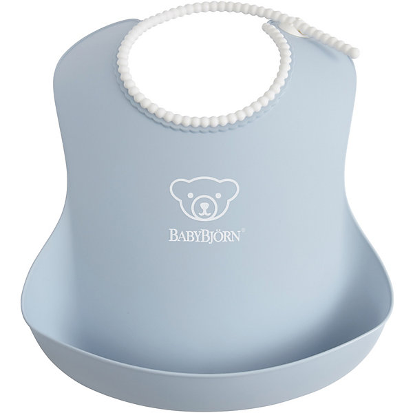 

Мягкий нагрудник BabyBjorn нежно-голубой, Мягкий нагрудник BabyBjorn нежно-