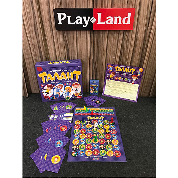 

Настольная игра Play Land Раскрой свой Талант: для детей