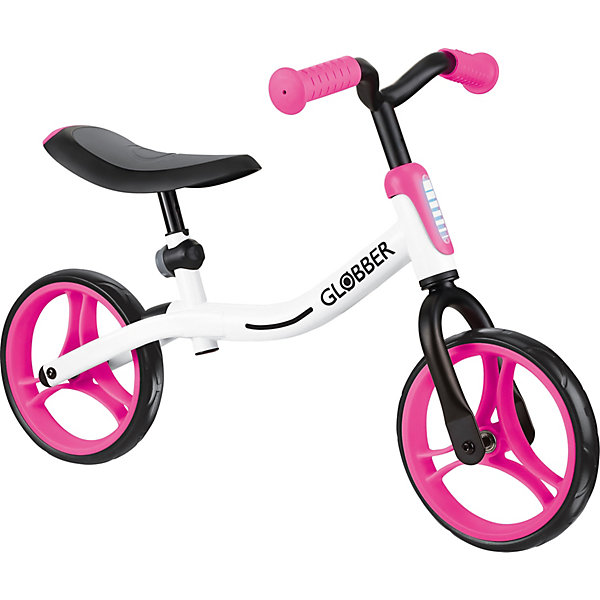 

Беговел Globber Go Bike, бело-розовый, Розовый/белый