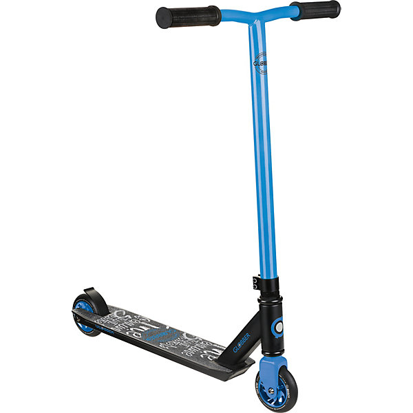 

Трюковый самокат Globber GS 360°, синий, Трюковый самокат Globber GS 360°,
